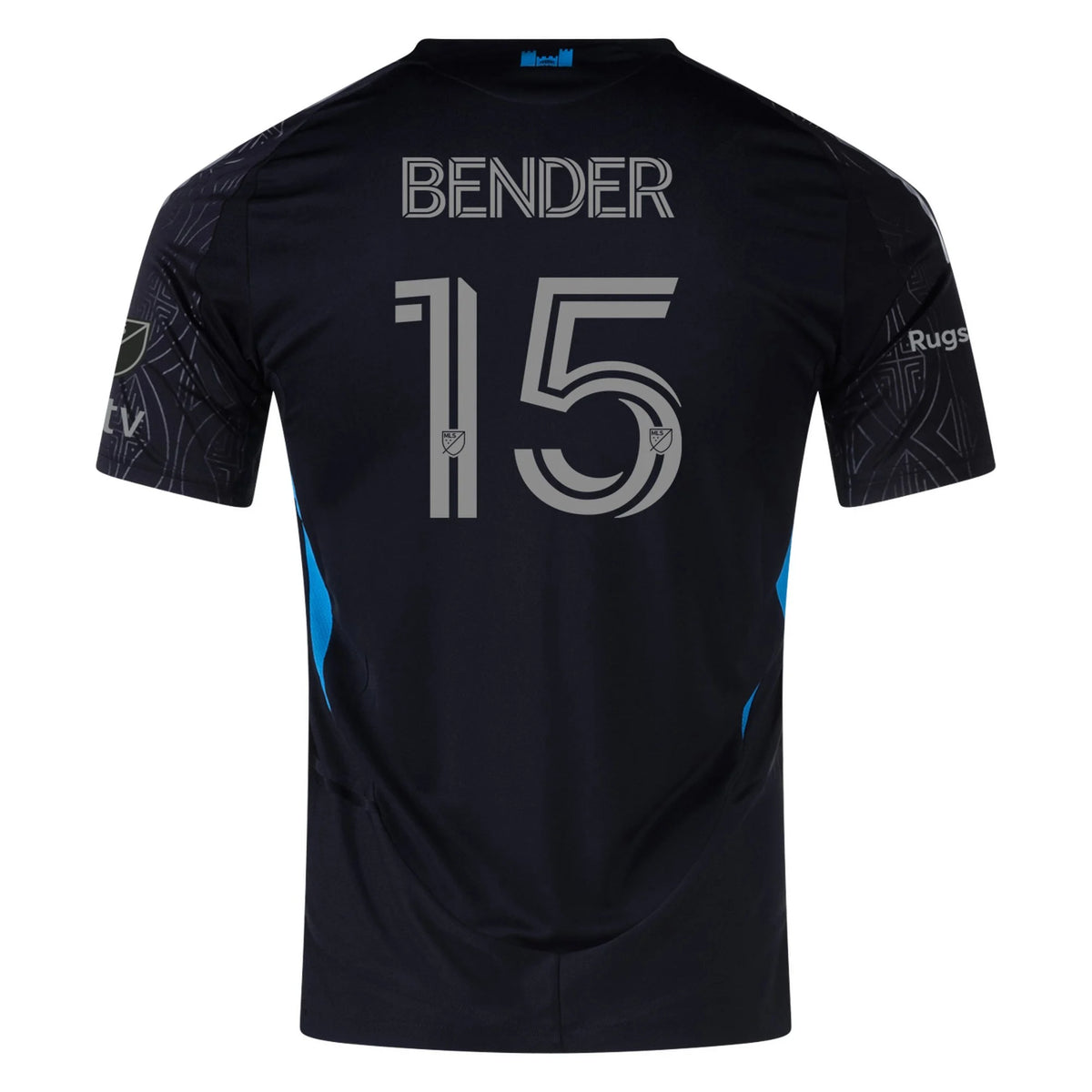 Authentic adidas Bender Charlotte FC Away Jersey 25/26